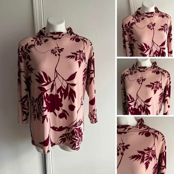 Liz Claiborne Pink Top, Size L - Picture 1 of 8